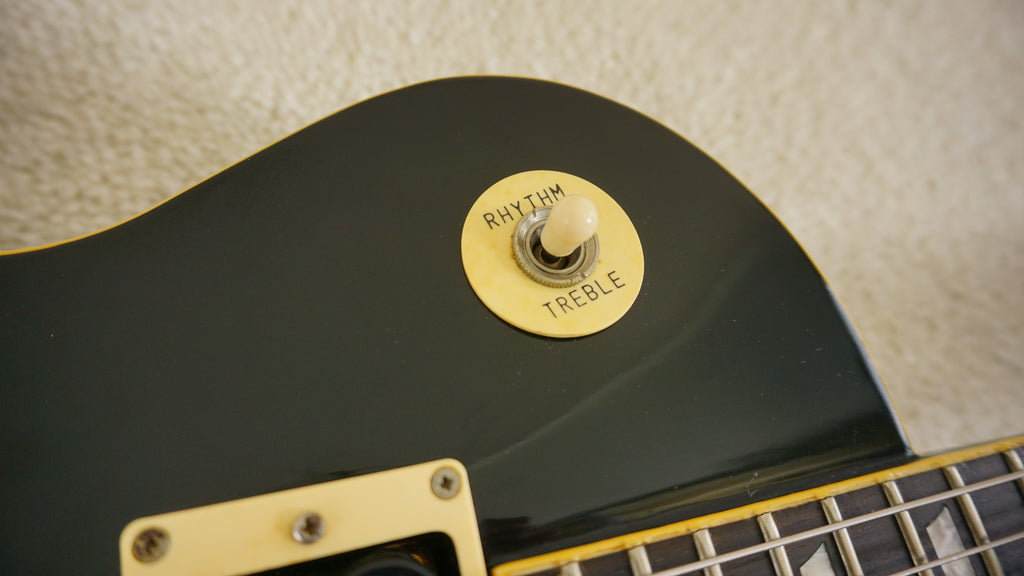 1977 Greco EG700 Standard Black Vintage Japan w/ Hard Case