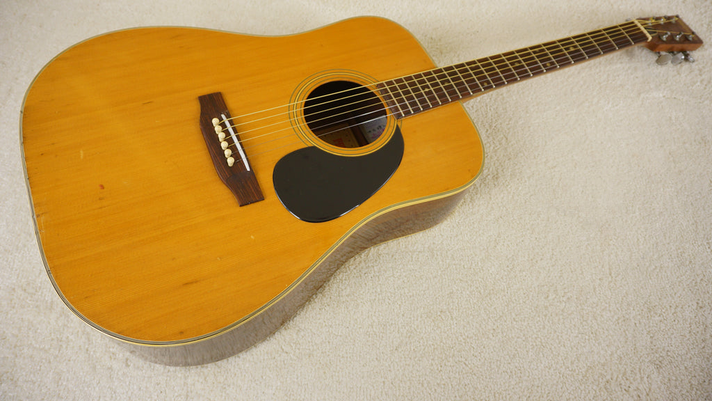 1970s Fernandes W-200 Vintage MIJ Japan Dreadnought Acoustic Guitar
