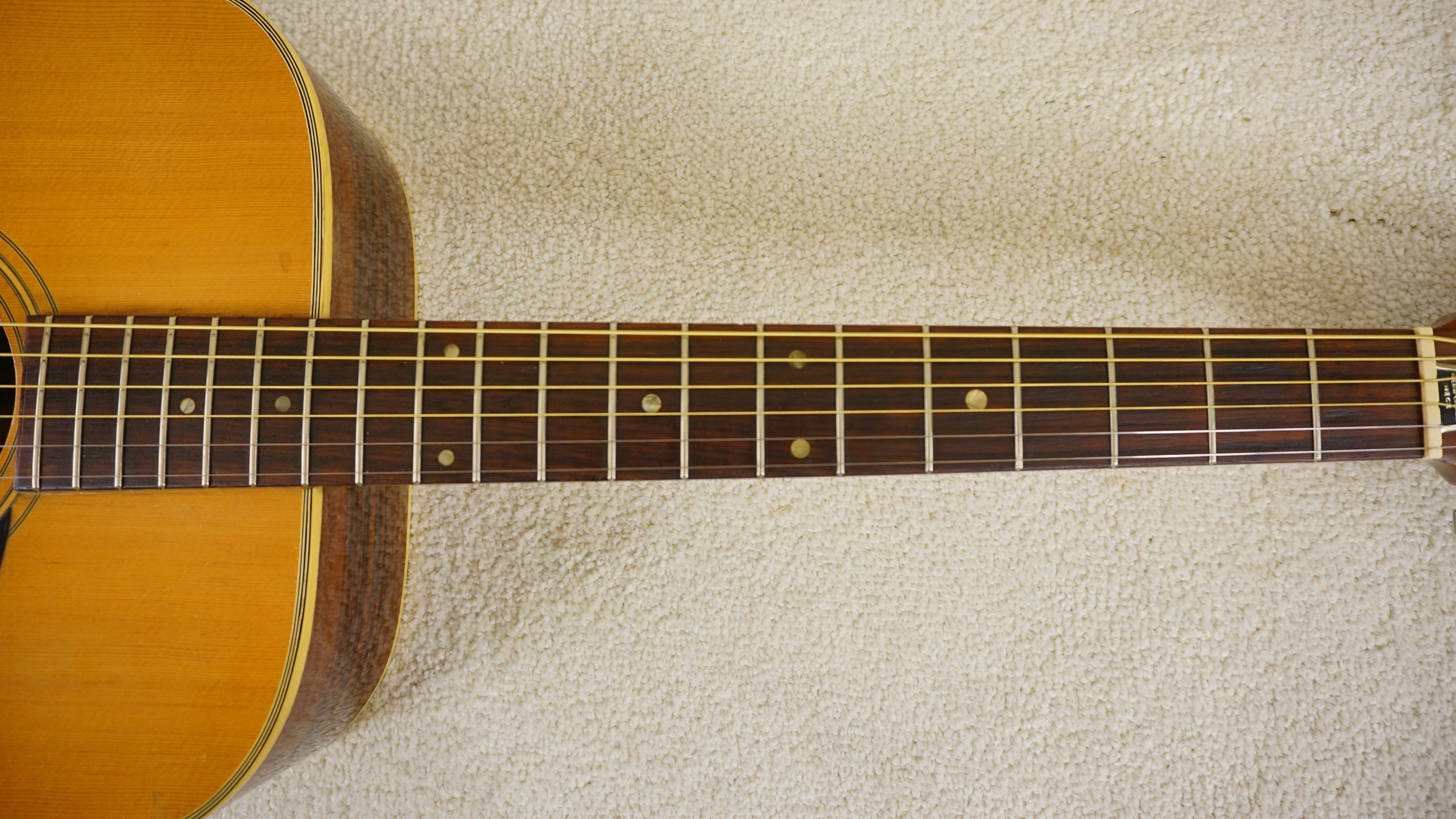 1970s Fernandes W-200 Vintage MIJ Japan Dreadnought Acoustic Guitar
