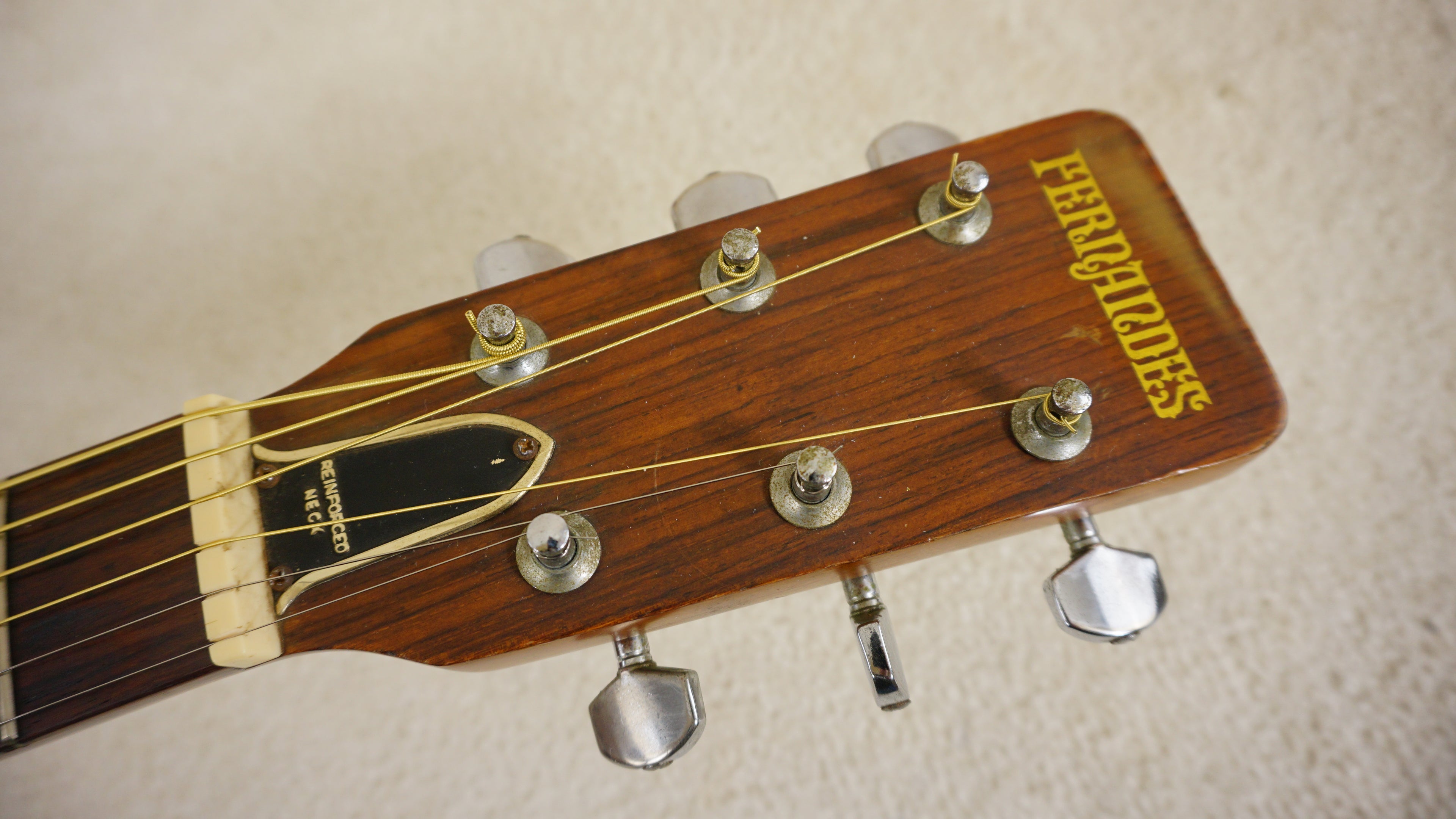 1970s Fernandes W-200 Vintage MIJ Japan Dreadnought Acoustic Guitar
