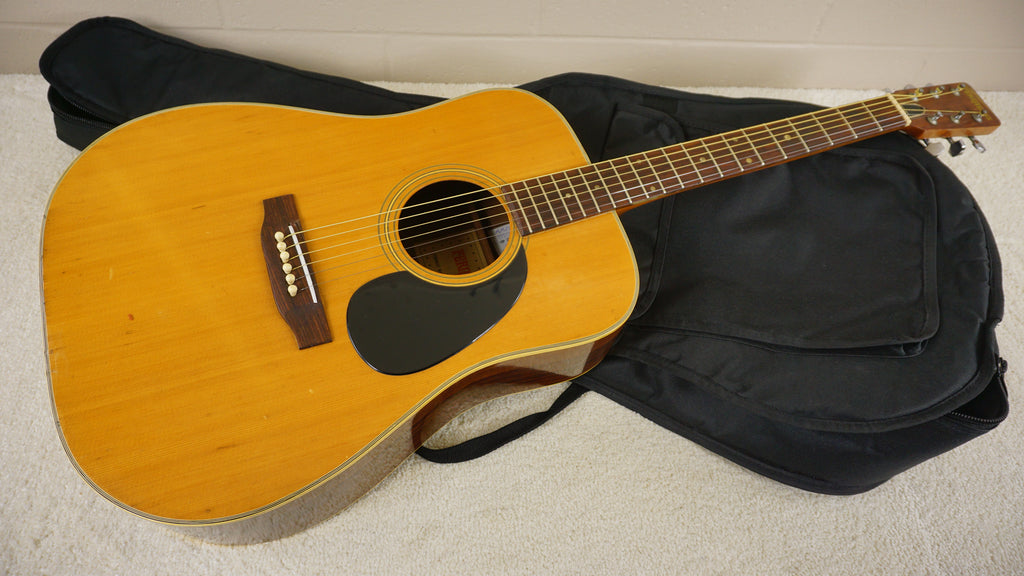 1970s Fernandes W-200 Vintage MIJ Japan Dreadnought Acoustic Guitar