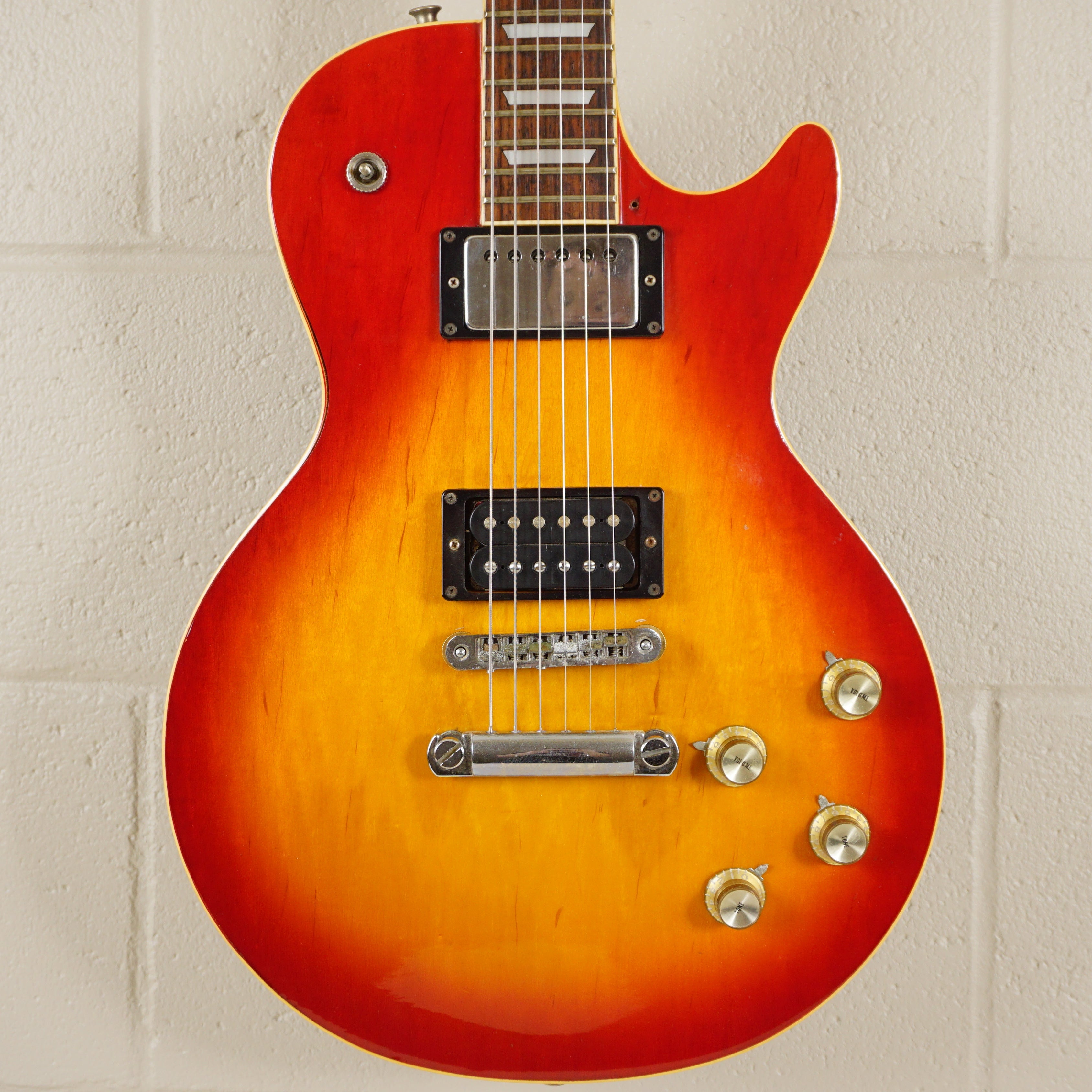 Aria Pro II Standard Cherry Burst Vintage MIJ Single Cut