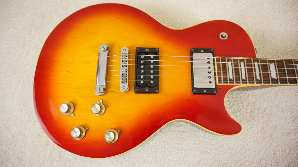 Aria Pro II Standard Cherry Burst Vintage MIJ Single Cut