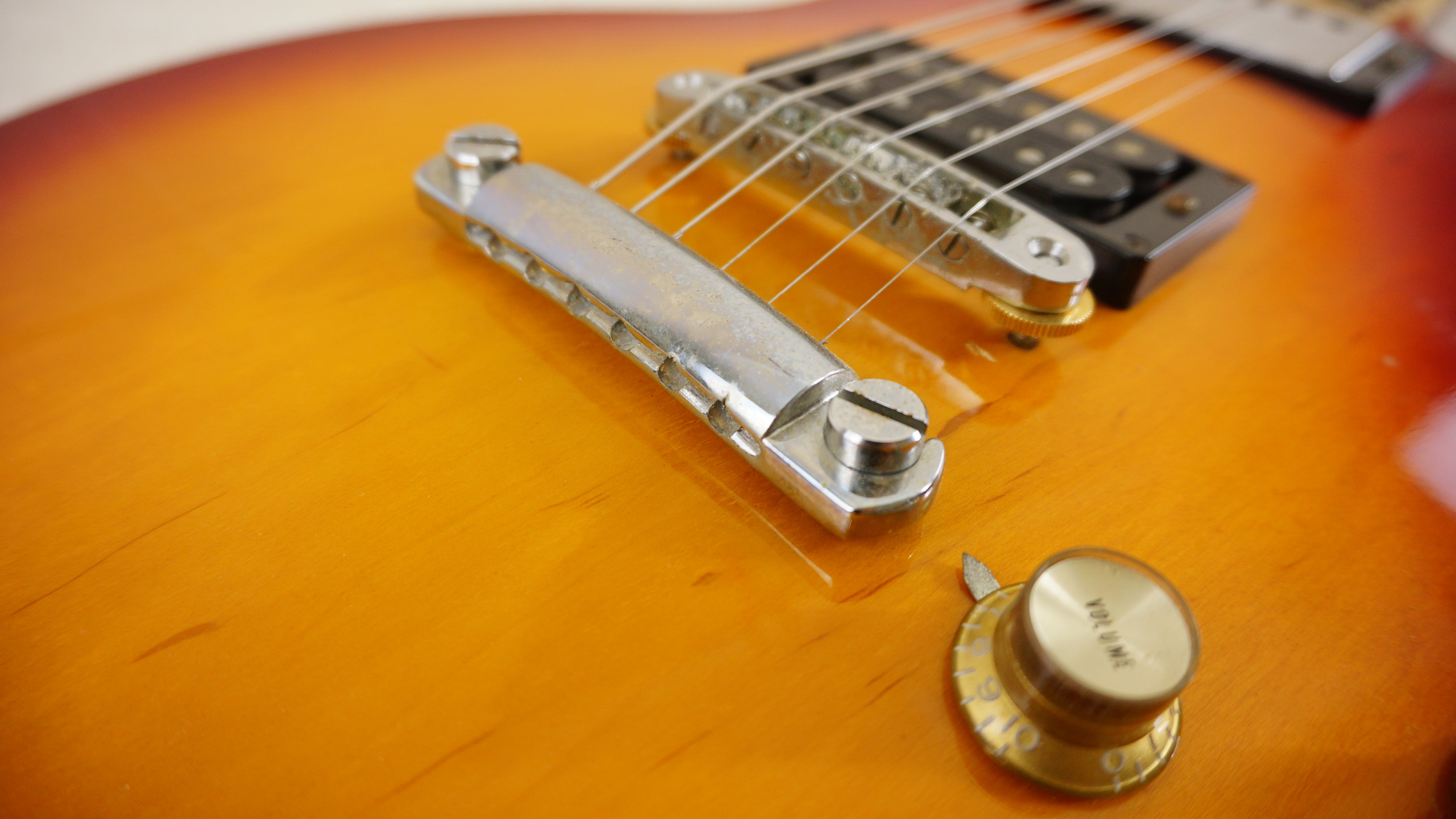 Aria Pro II Standard Cherry Burst Vintage MIJ Single Cut