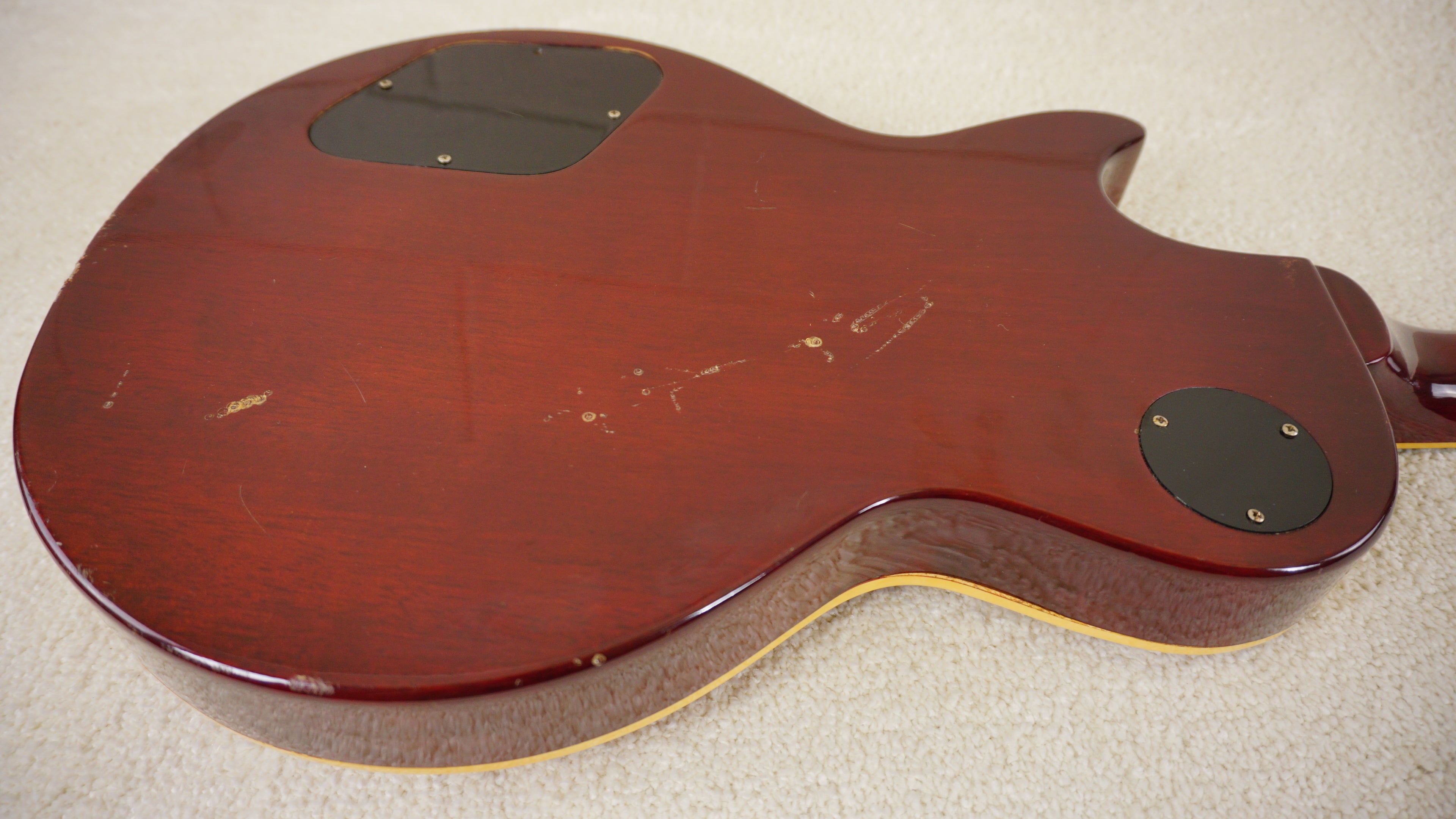Aria Pro II Standard Cherry Burst Vintage MIJ Single Cut