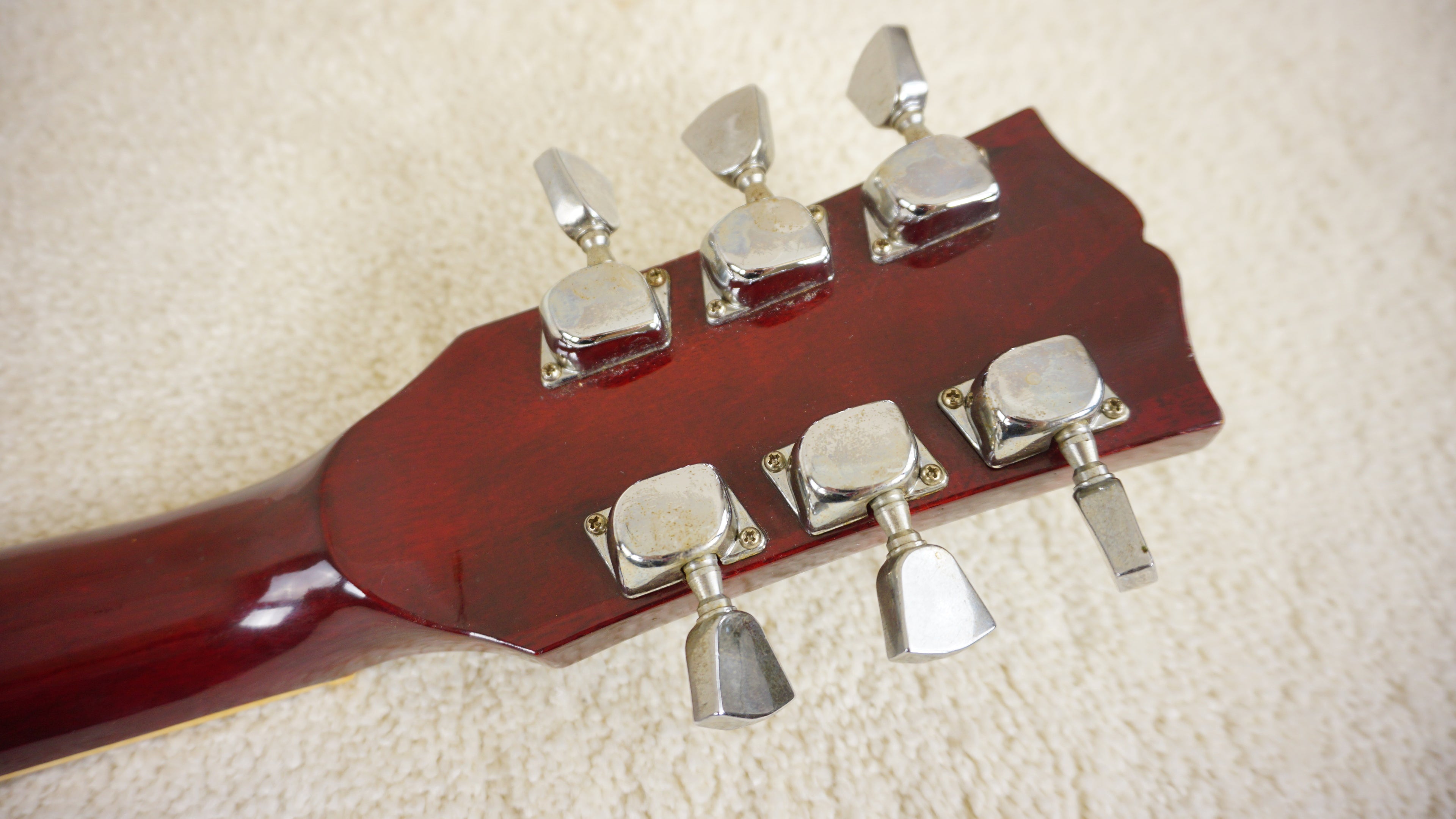 Aria Pro II Standard Cherry Burst Vintage MIJ Single Cut