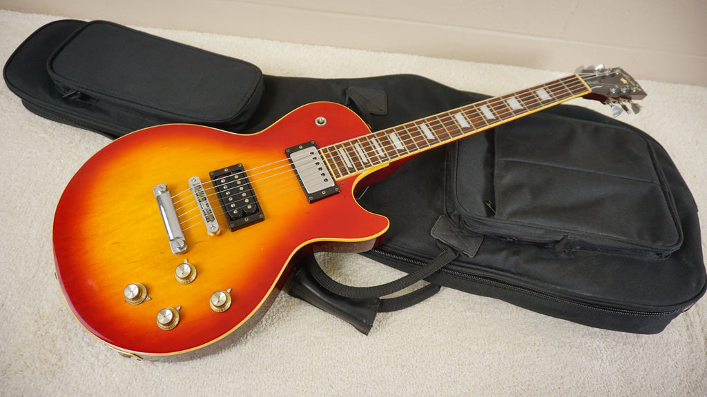 Aria Pro II Standard Cherry Burst Vintage MIJ Single Cut