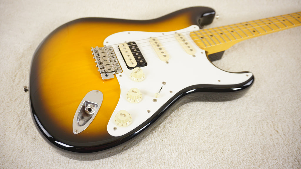 2022 Fender Japan JV Modified '50s Stratocaster HSS 2-Color Sunburst