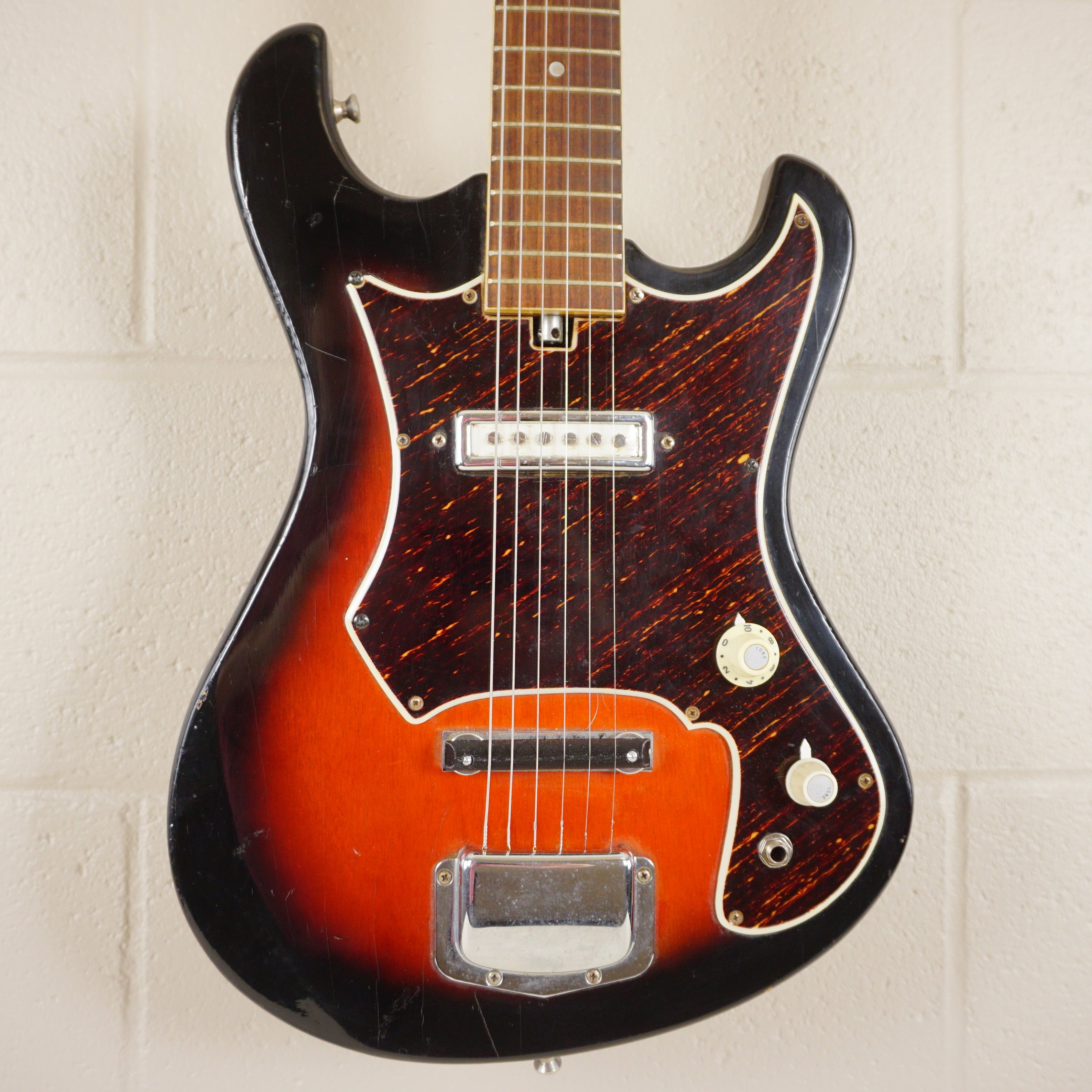 c. 1970 Recco / Sakai EG-1 Vintage MIJ Electric Guitar - Sunburst