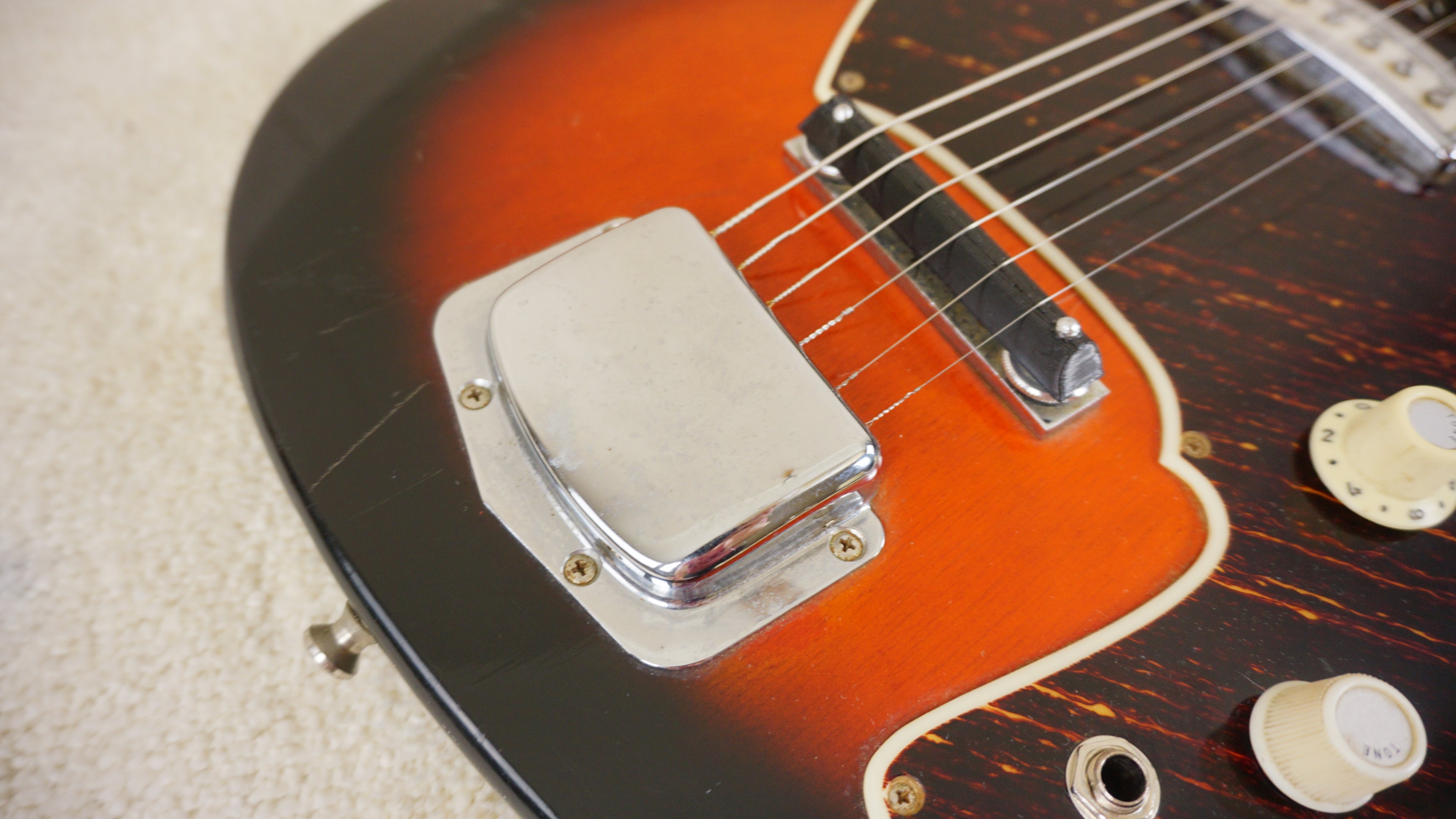 c. 1970 Recco / Sakai EG-1 Vintage MIJ Electric Guitar - Sunburst