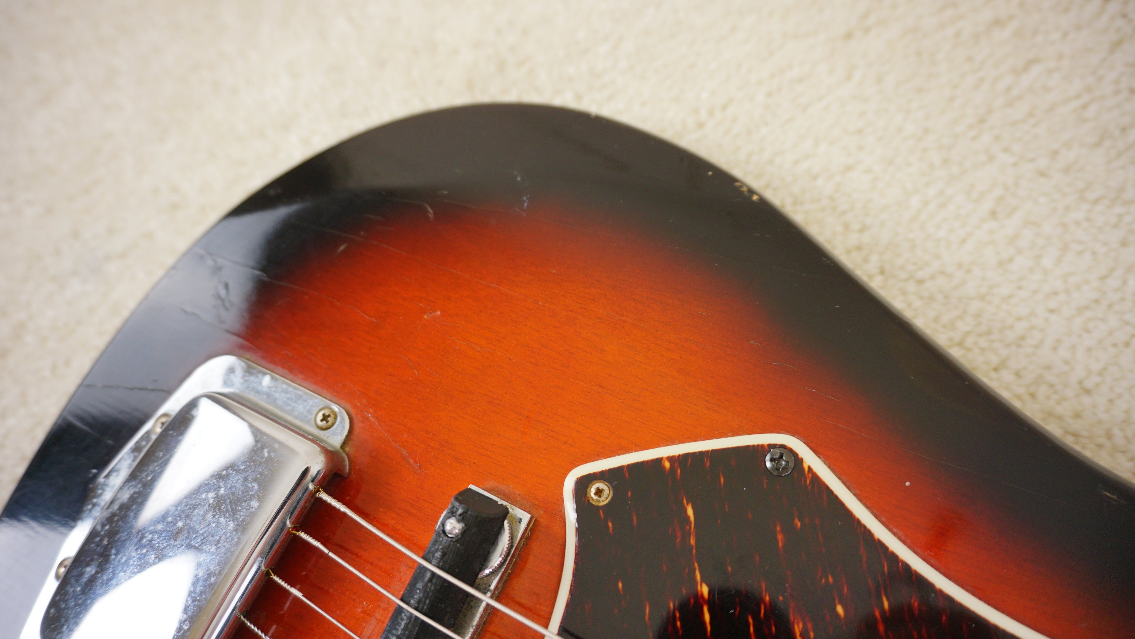 c. 1970 Recco / Sakai EG-1 Vintage MIJ Electric Guitar - Sunburst