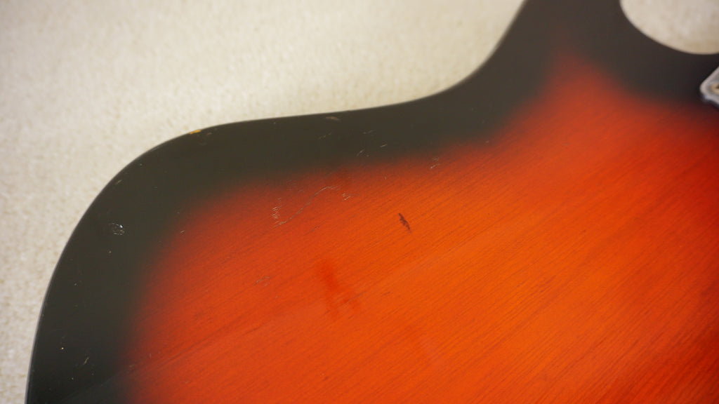c. 1970 Recco / Sakai EG-1 Vintage MIJ Electric Guitar - Sunburst