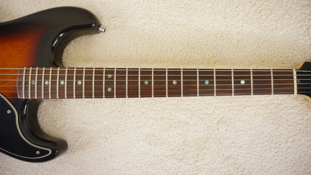 2004 Fender Strat-o-Sonic Dove I Brown Sunburst USA w/ Hard Case