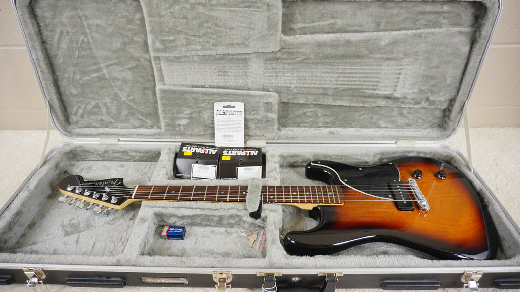 2004 Fender Strat-o-Sonic Dove I Brown Sunburst USA w/ Hard Case