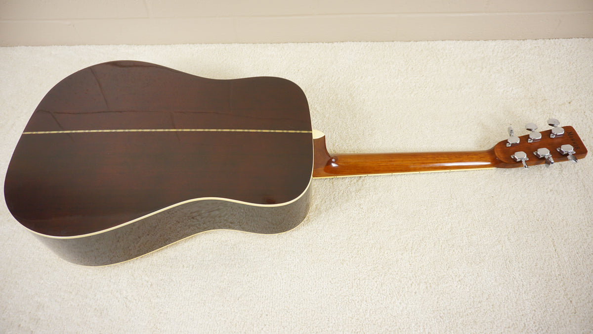 1970s Morris W-25 Vintage MIJ Rosewood Dreadnought Acoustic w/ Gig Bag