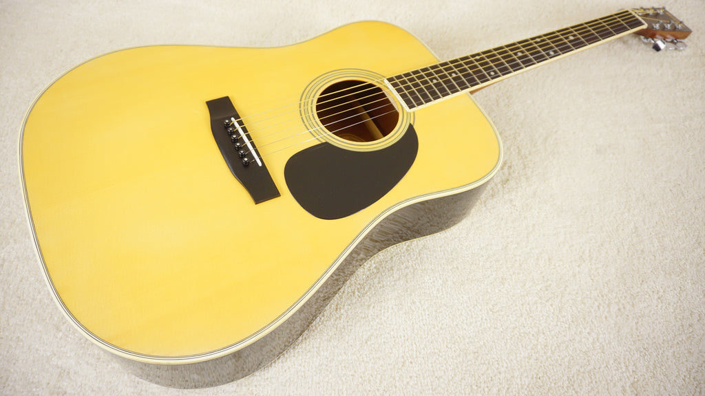 1970s Morris W-25 Vintage MIJ Rosewood Dreadnought Acoustic w/ Gig Bag