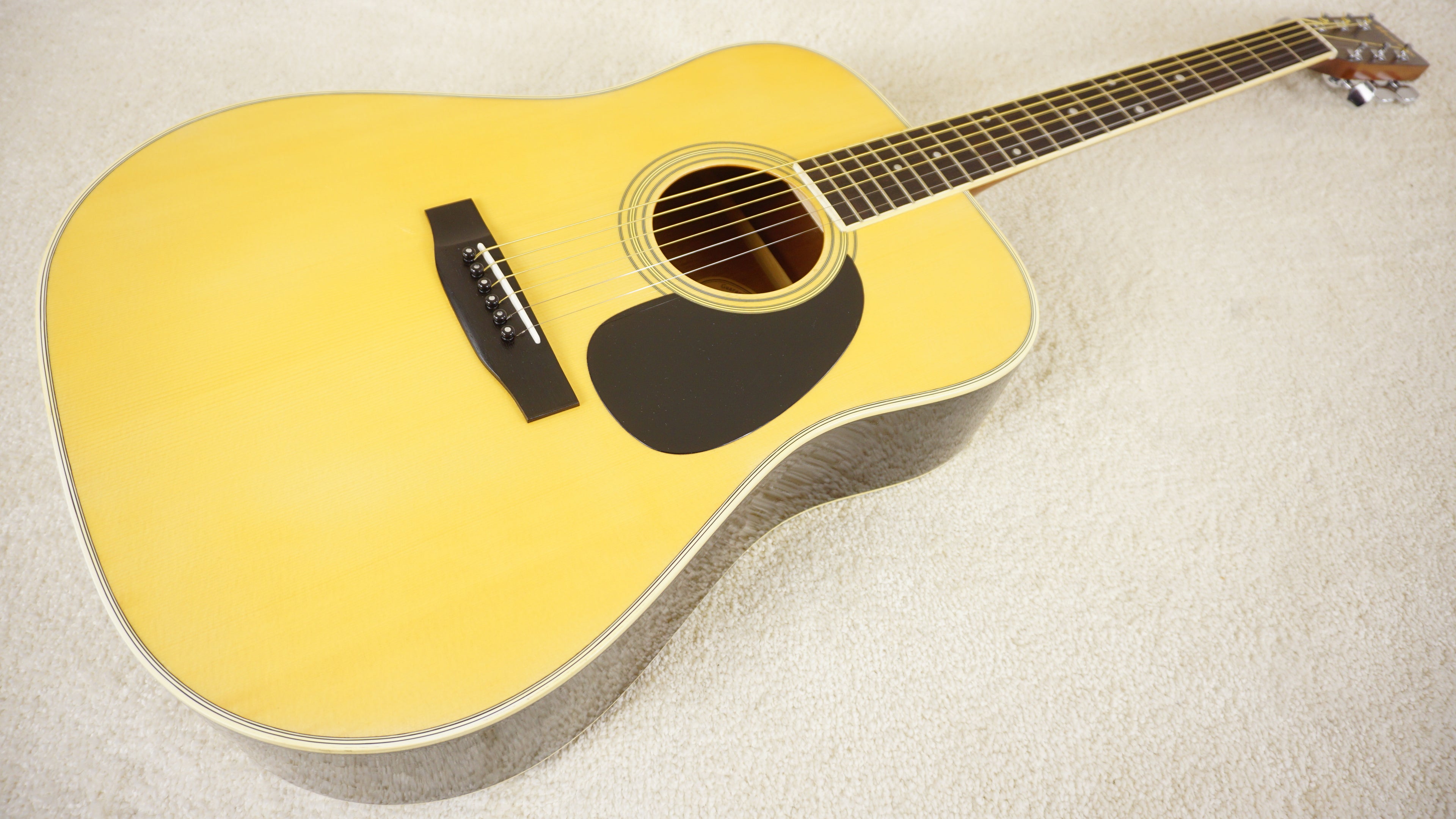 1970s Morris W-25 Vintage MIJ Rosewood Dreadnought Acoustic w/ Gig Bag