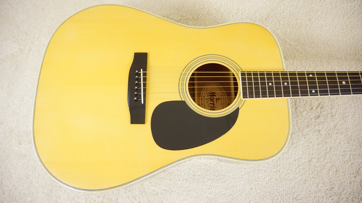 1970s Morris W-25 Vintage MIJ Rosewood Dreadnought Acoustic w/ Gig Bag