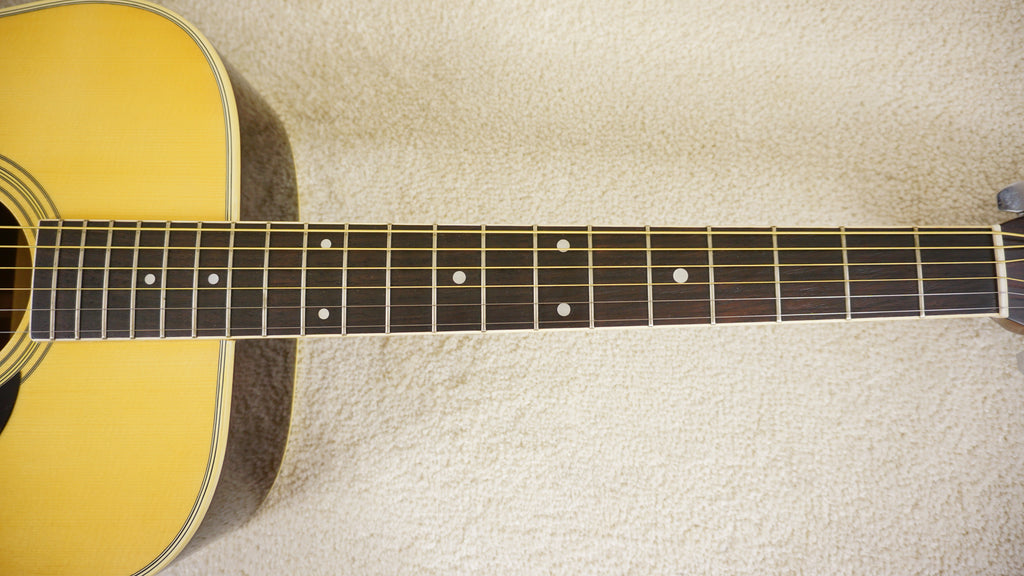 1970s Morris W-25 Vintage MIJ Rosewood Dreadnought Acoustic w/ Gig Bag