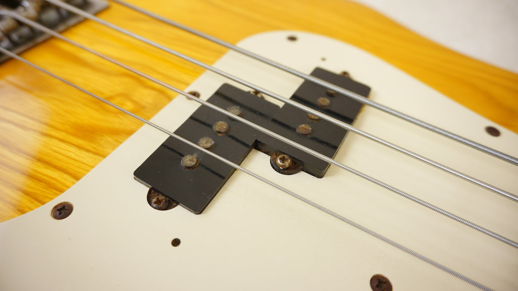 ESP Navigator Espionage Bass Natural Ash/Maple Japan