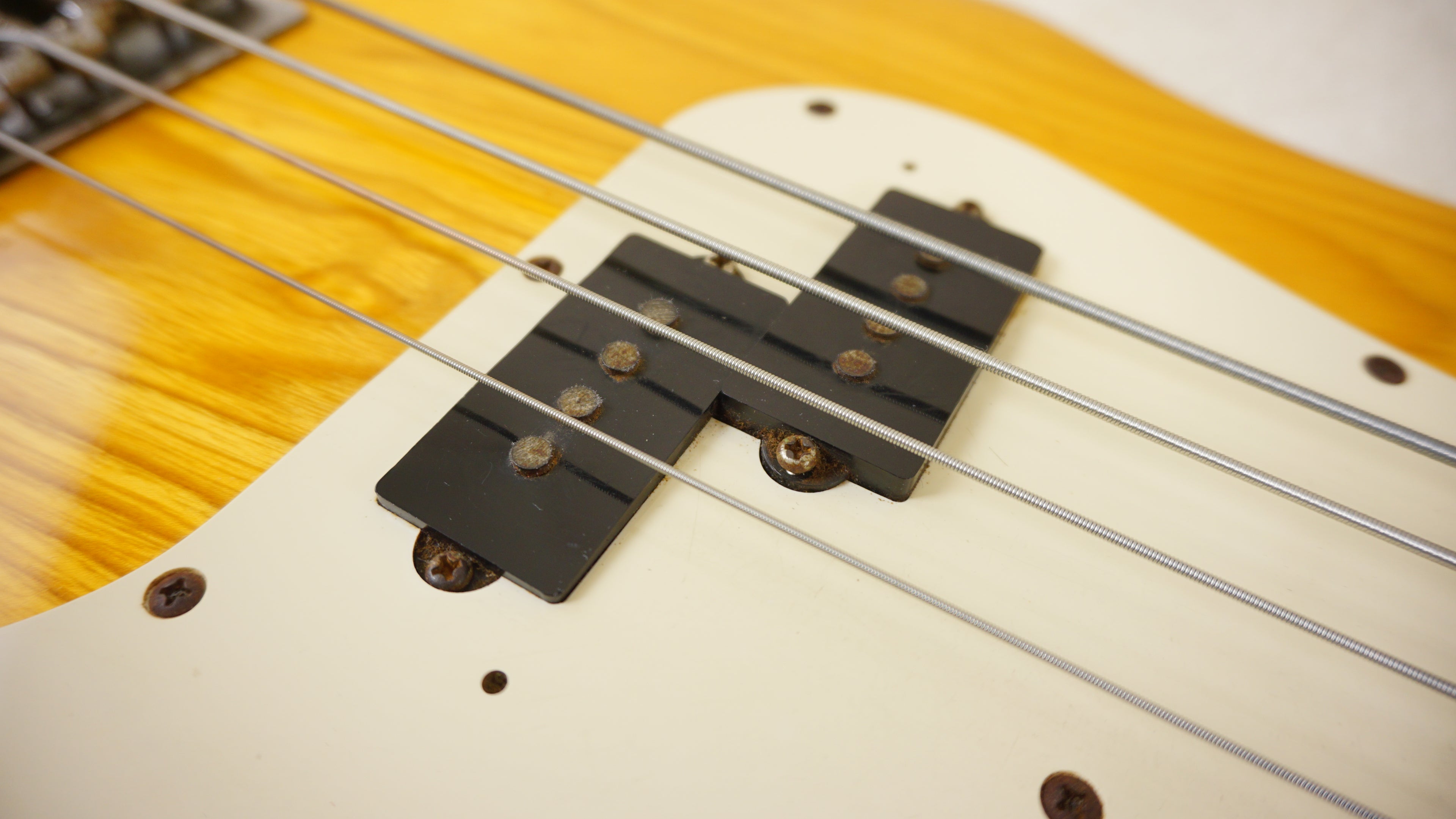 ESP Navigator Espionage Bass Natural Ash/Maple Japan