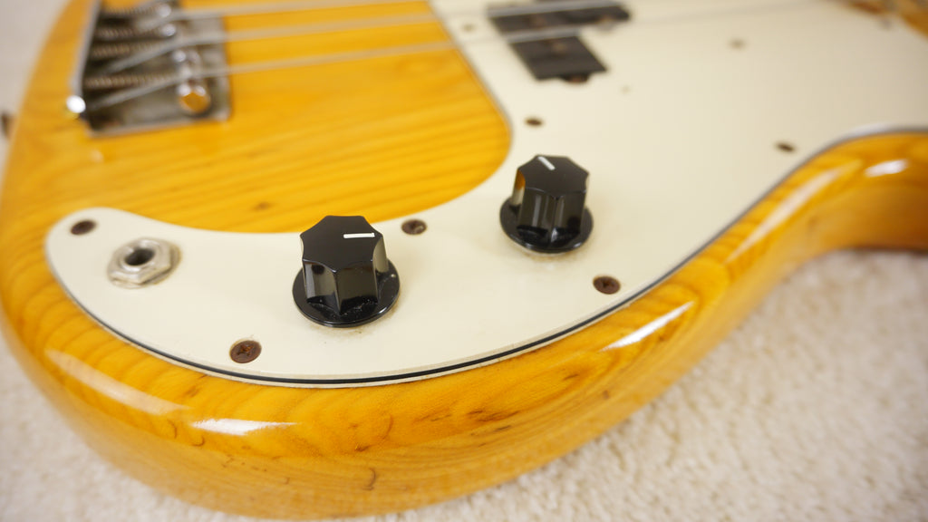 ESP Navigator Espionage Bass Natural Ash/Maple Japan