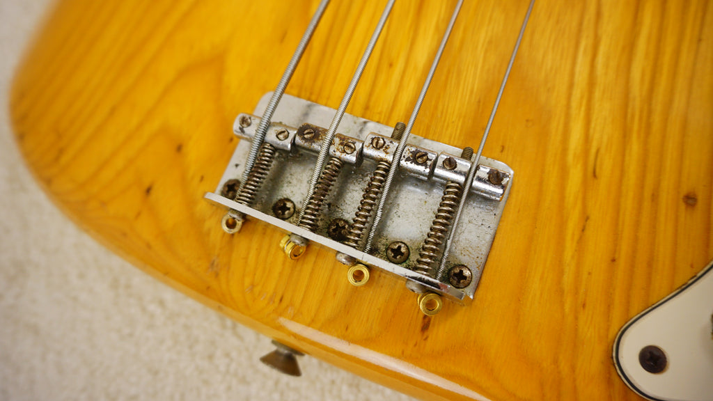 ESP Navigator Espionage Bass Natural Ash/Maple Japan