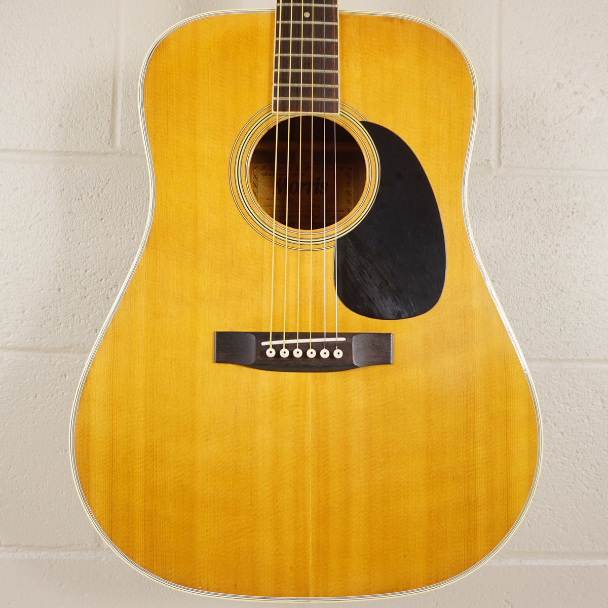 1973 Morris W-20 Terada Vintage MIJ Dreadnought Acoustic