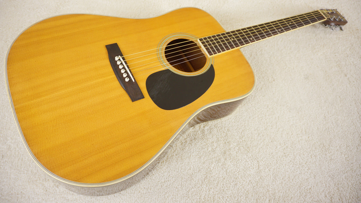 1973 Morris W-20 Terada Vintage MIJ Dreadnought Acoustic