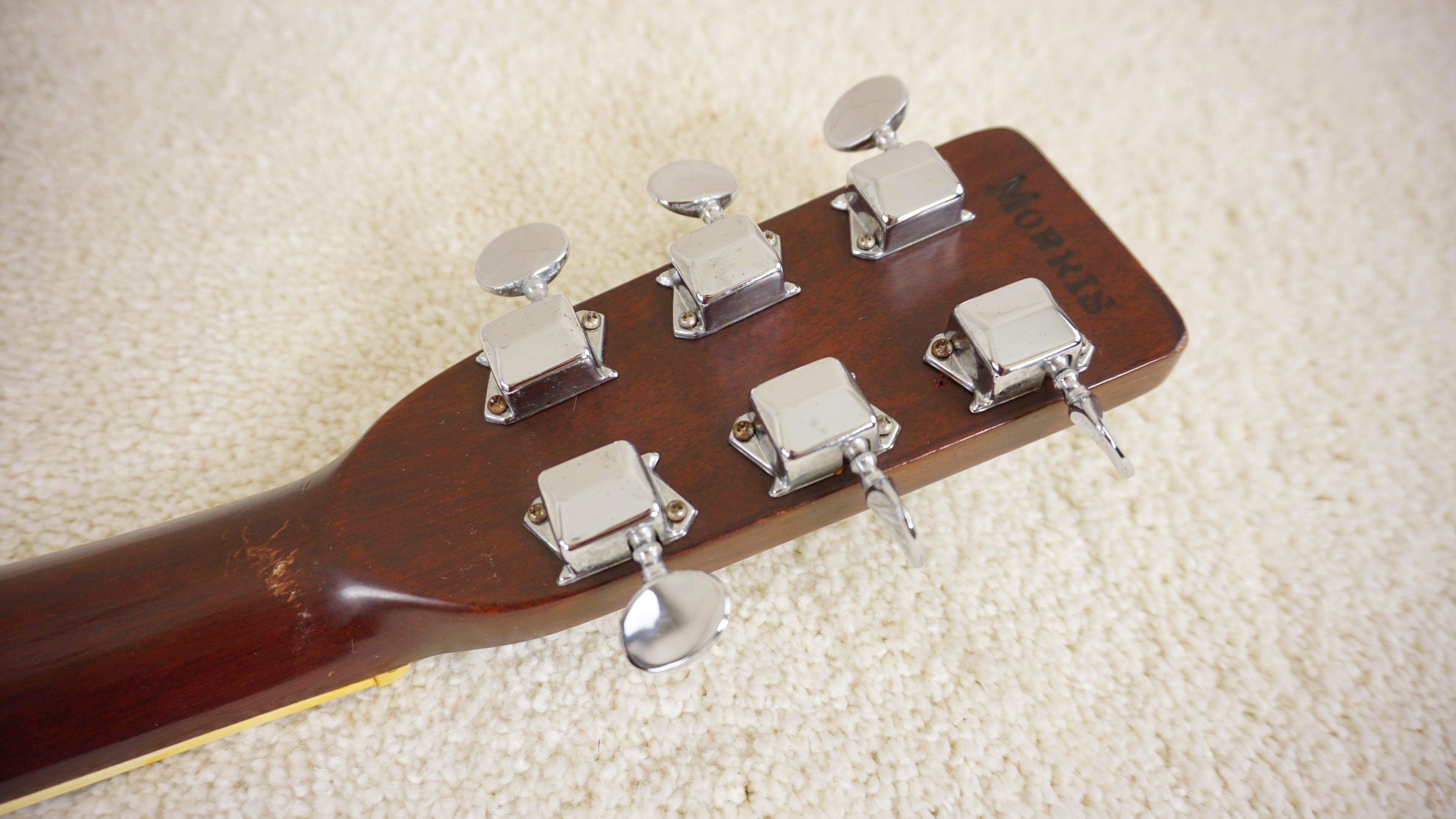1973 Morris W-20 Terada Vintage MIJ Dreadnought Acoustic