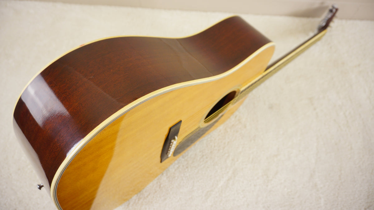 1973 Morris W-20 Terada Vintage MIJ Dreadnought Acoustic