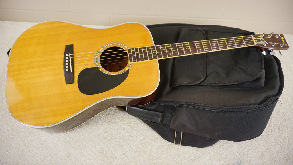 1973 Morris W-20 Terada Vintage MIJ Dreadnought Acoustic