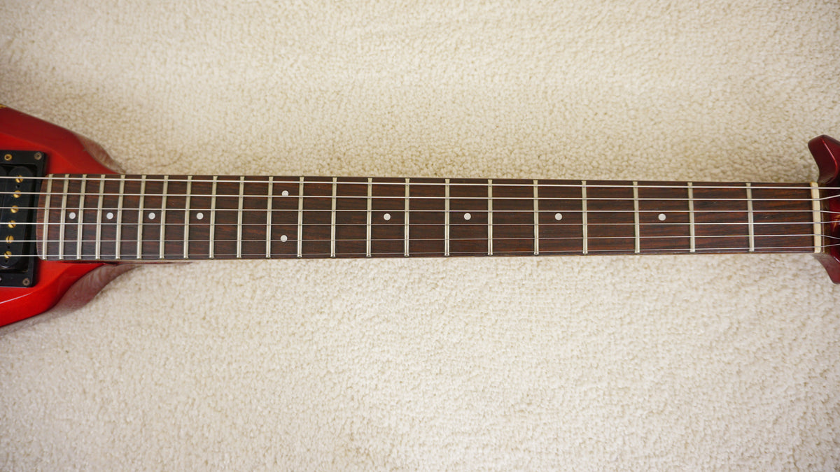 1984 Greco Tusk GTX-55 Ferrari Red MIJ Electric Guitar w/ Original Gig Bag