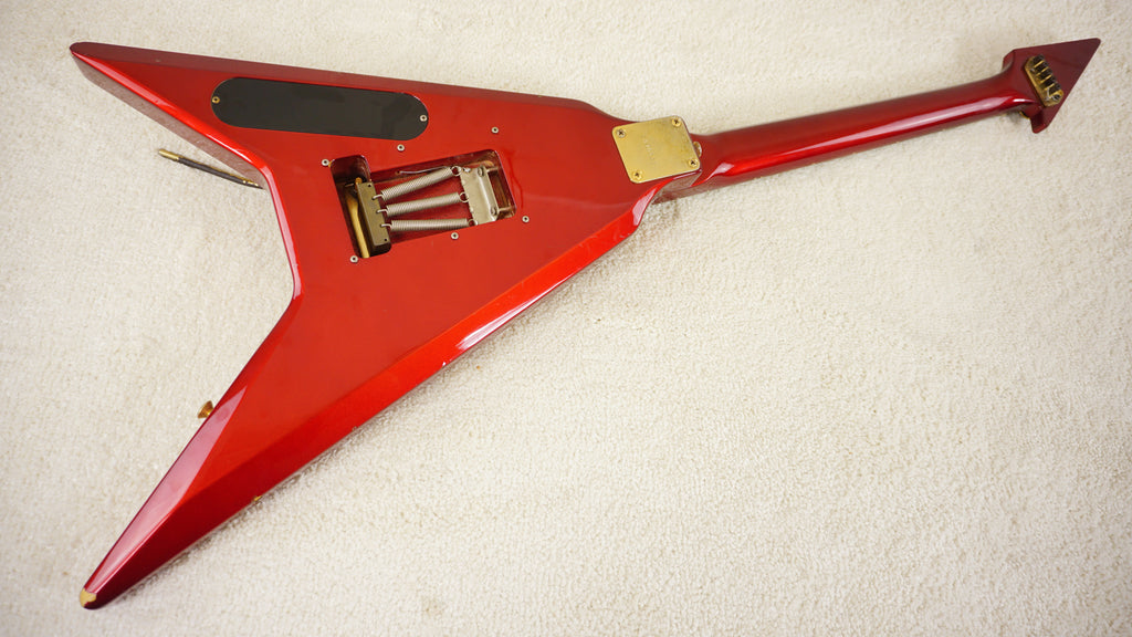 1984 Greco Tusk GTX-55 Ferrari Red MIJ Electric Guitar w/ Original Gig Bag