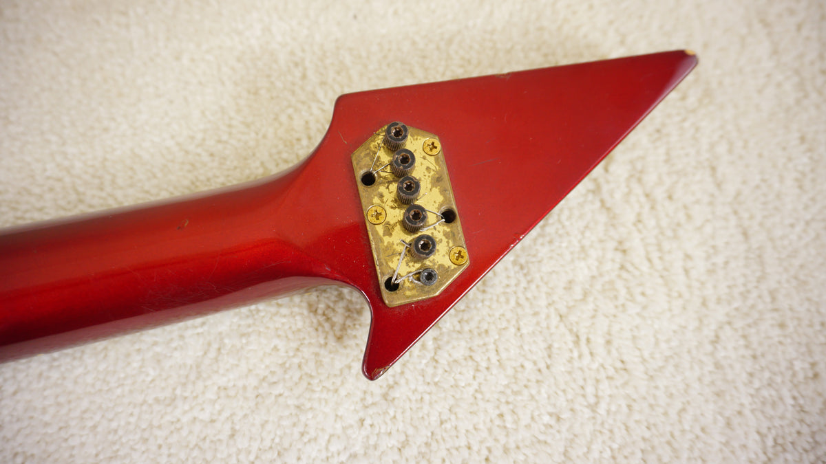 1984 Greco Tusk GTX-55 Ferrari Red MIJ Electric Guitar w/ Original Gig Bag