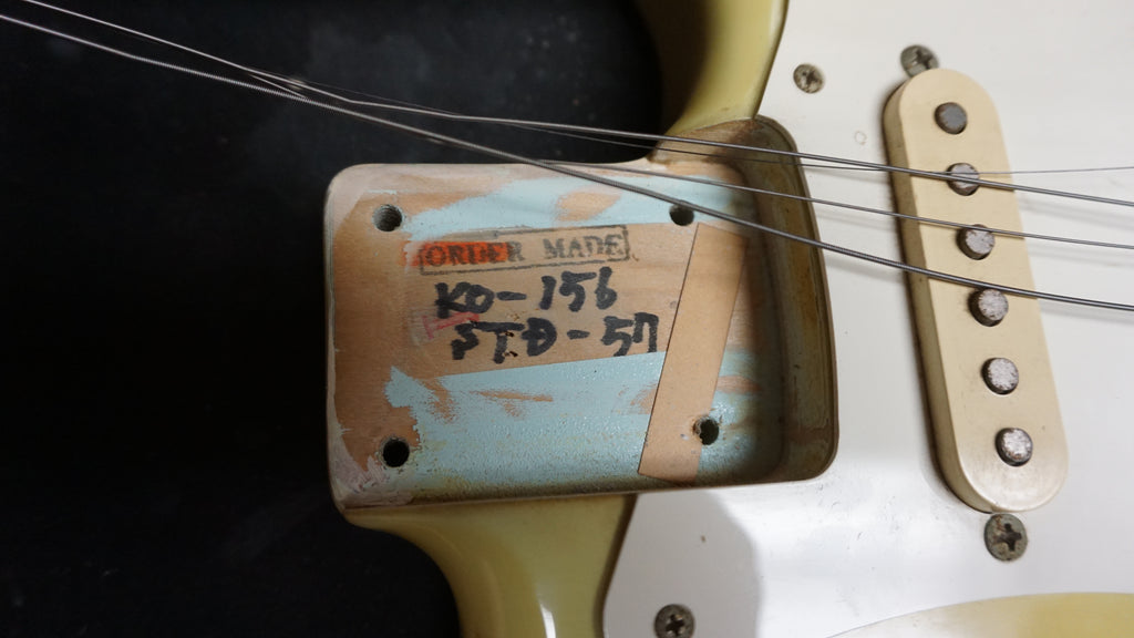 1990 Fender Japan Order Made STD-57 KO-156 Stratocaster - Aged Sonic Blue