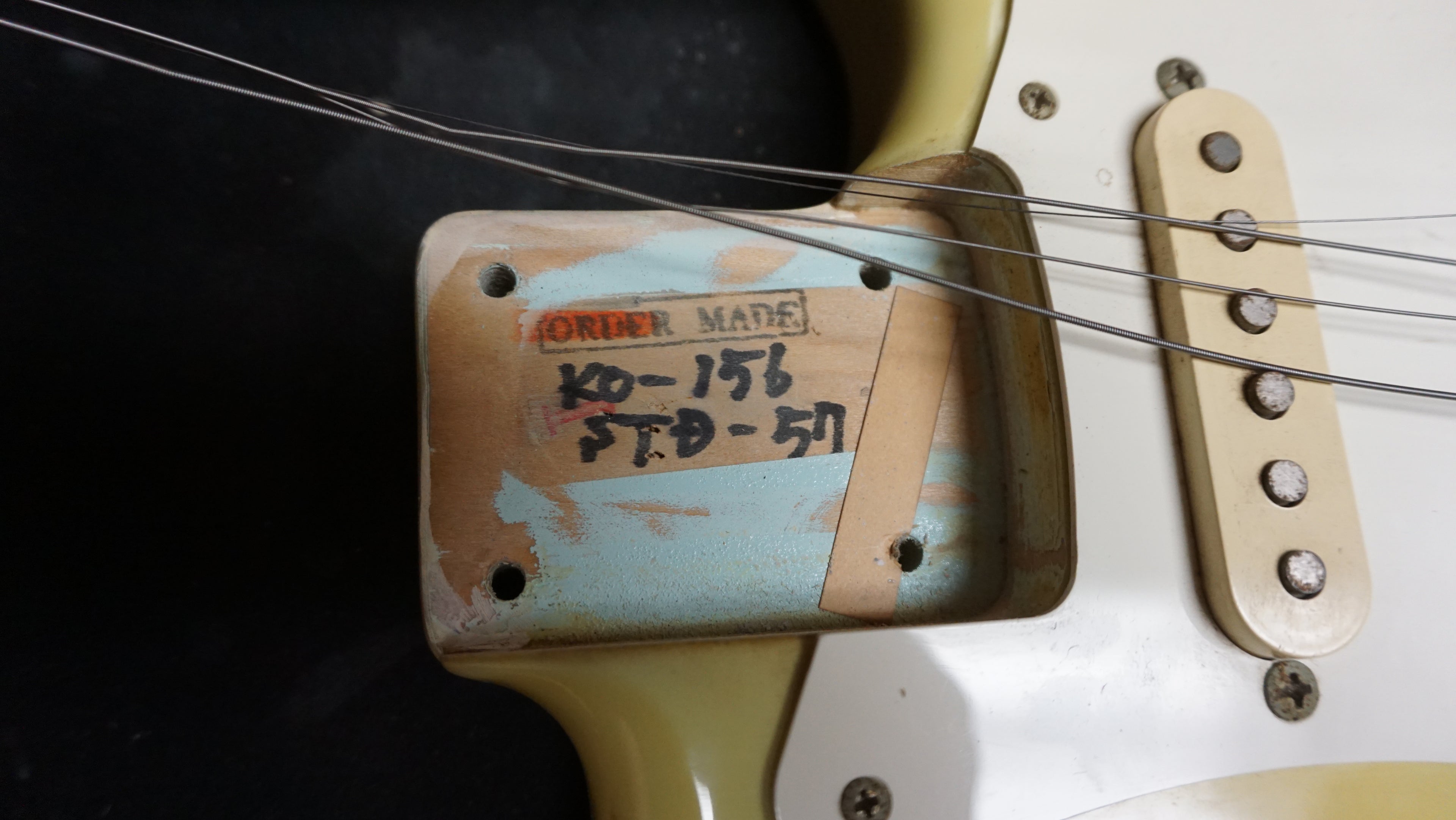 1990 Fender Japan Order Made STD-57 KO-156 Stratocaster - Aged Sonic Blue