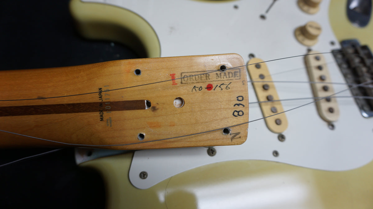 1990 Fender Japan Order Made STD-57 KO-156 Stratocaster - Aged Sonic Blue