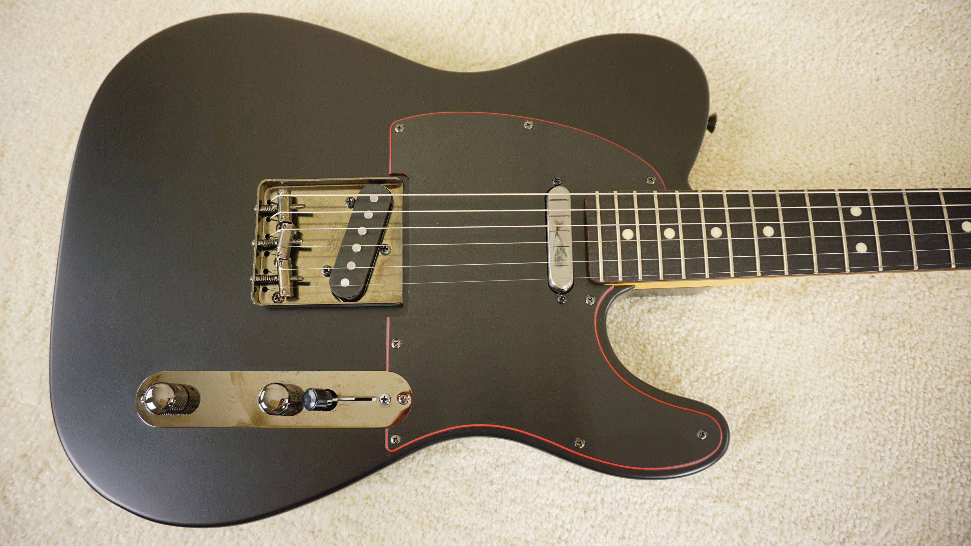 2025 Fender Japan Limited Hybrid II Telecaster Noir Black