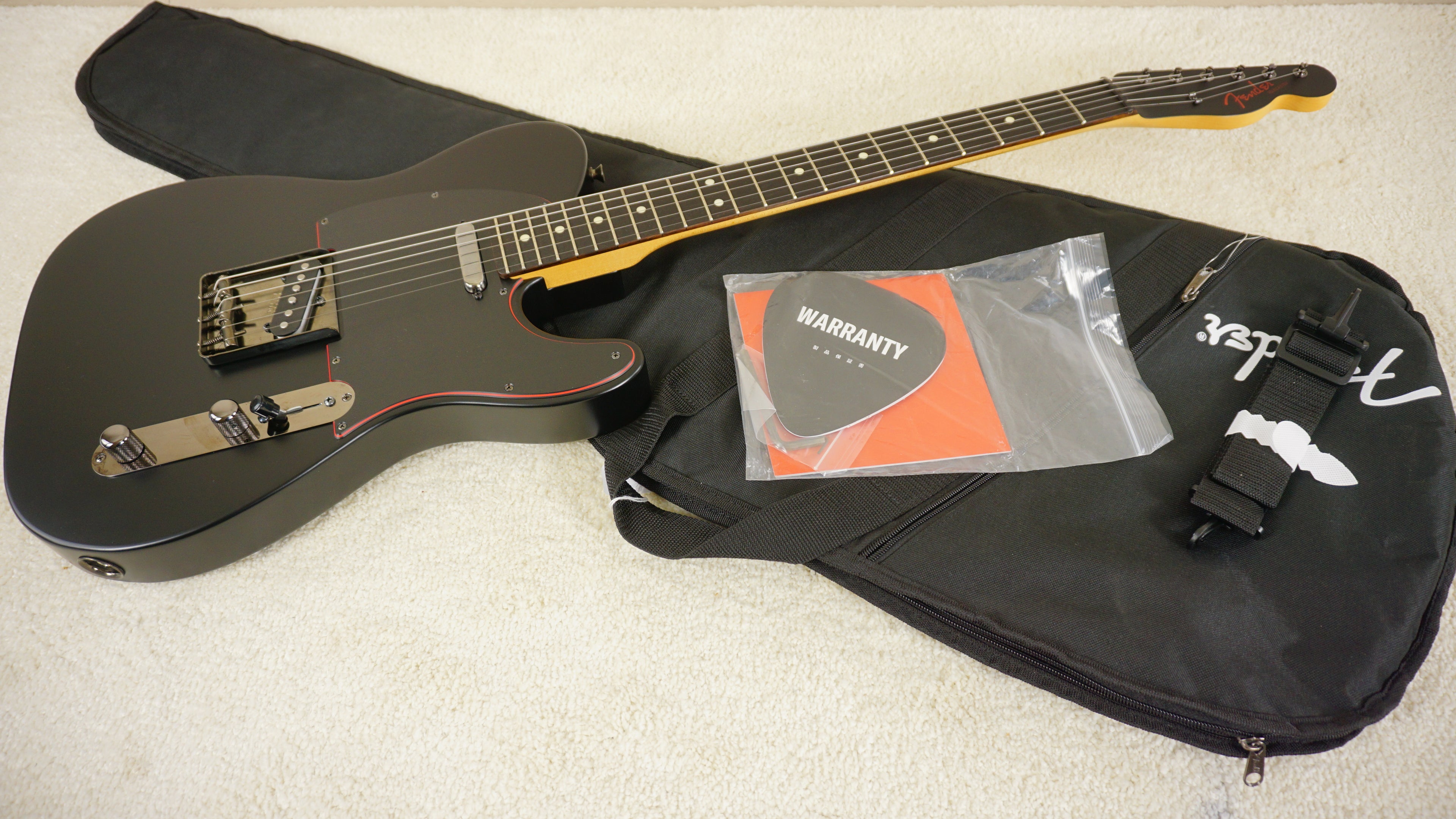 2025 Fender Japan Limited Hybrid II Telecaster Noir Black