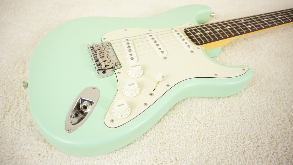 2023 Fender Japan Junior Collection Stratocaster Satin Surf Green