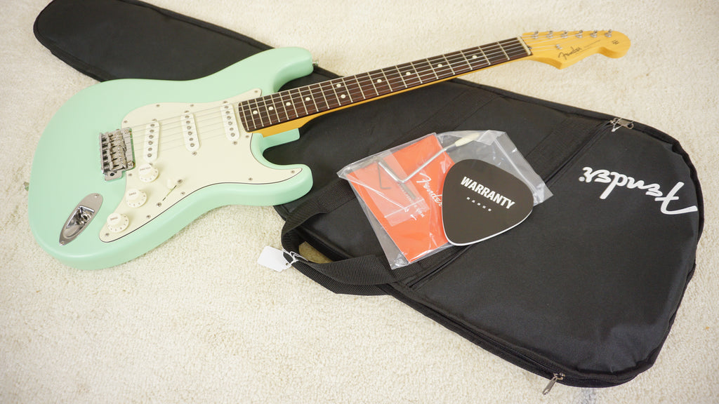 2023 Fender Japan Junior Collection Stratocaster Satin Surf Green