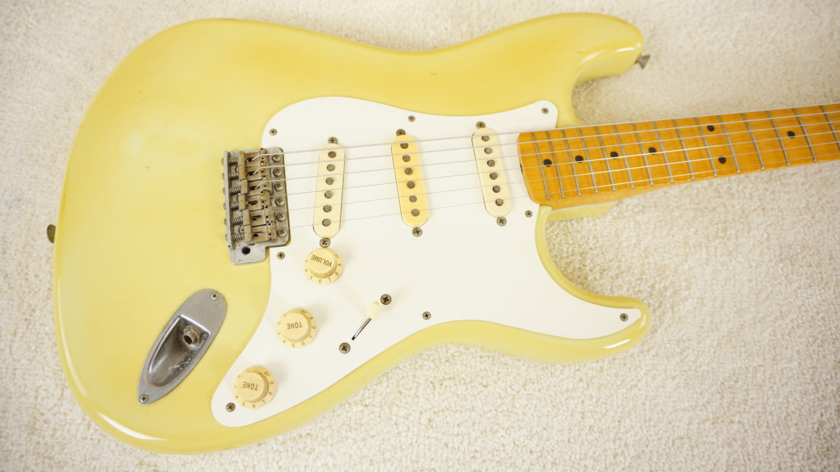 1990 Fender Japan Order Made STD-57 KO-156 Stratocaster - Aged Sonic Blue