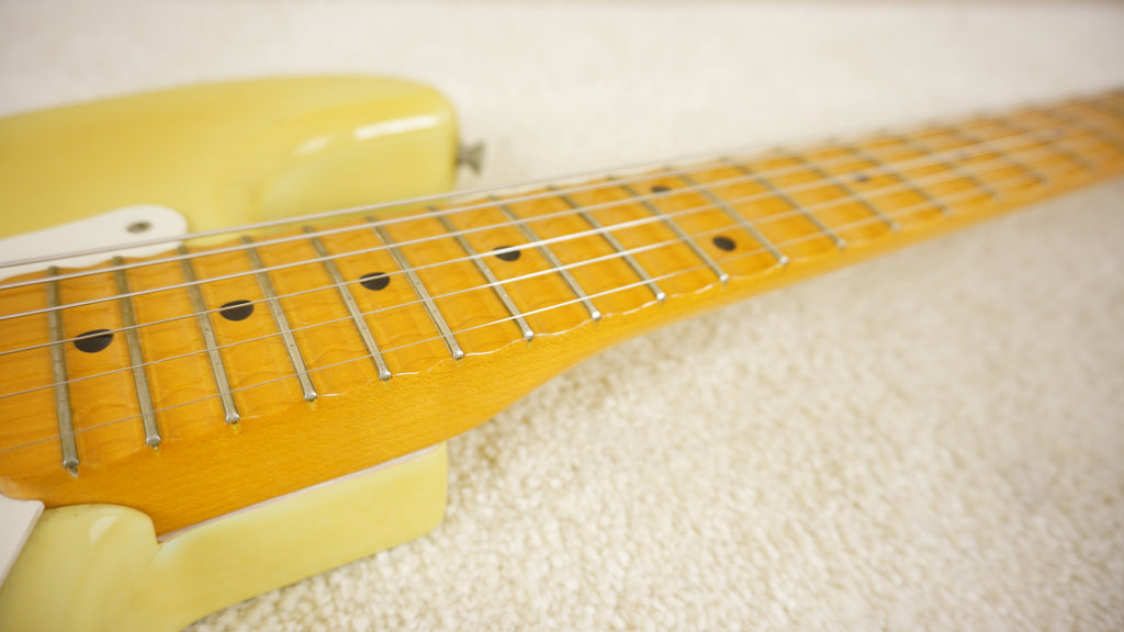 1990 Fender Japan Order Made STD-57 KO-156 Stratocaster - Aged Sonic Blue
