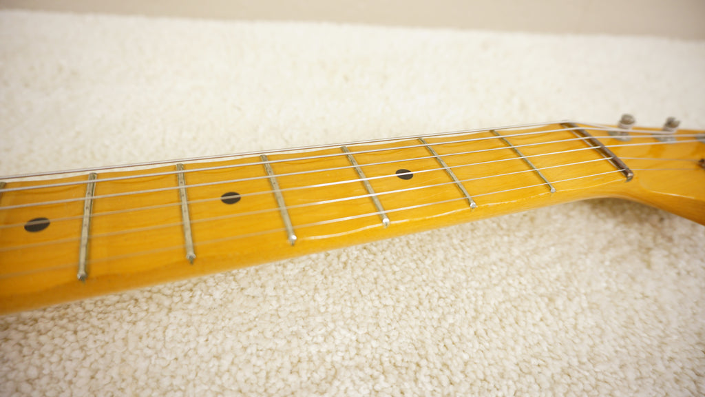 1990 Fender Japan Order Made STD-57 KO-156 Stratocaster - Aged Sonic Blue