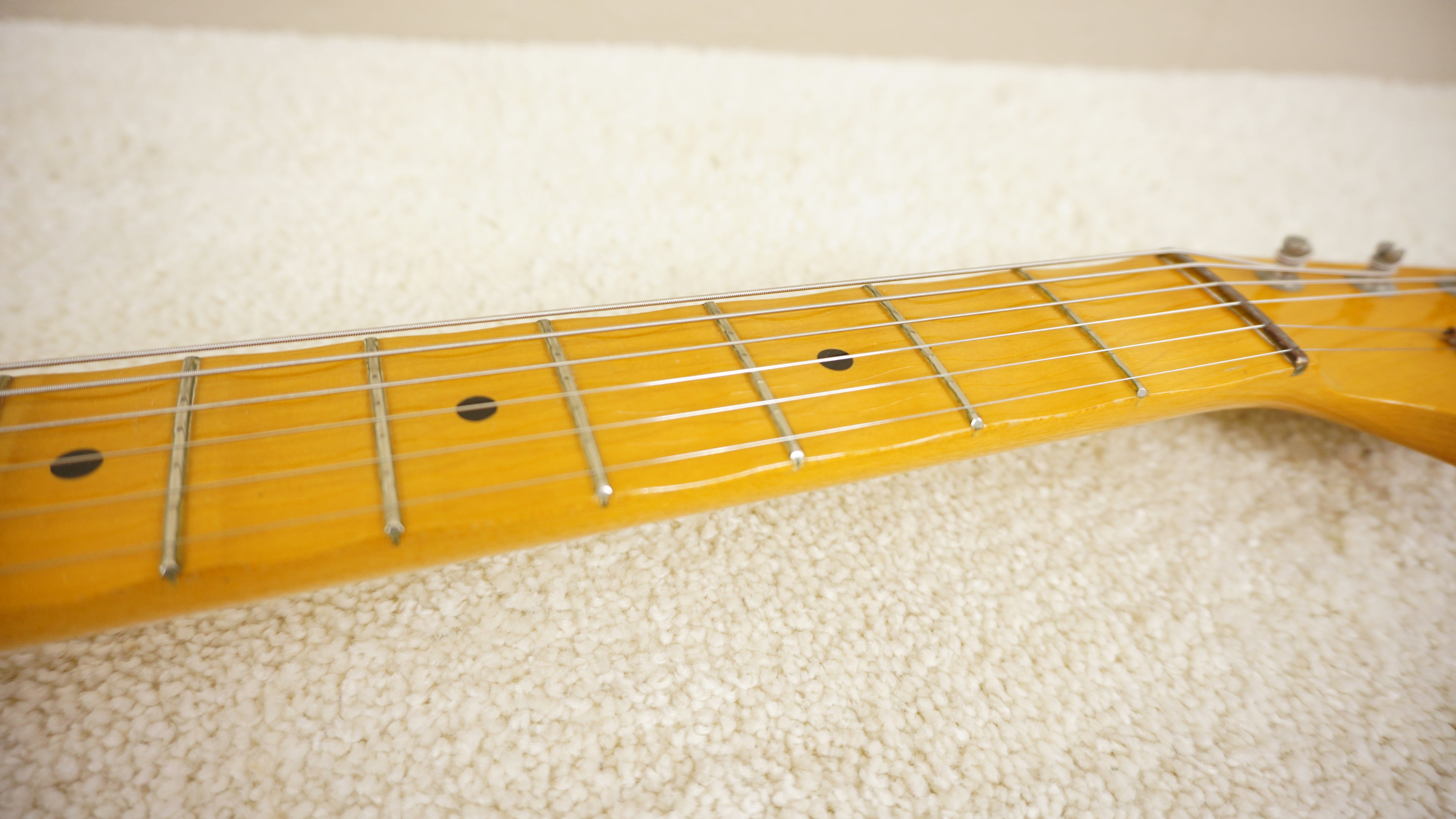 1990 Fender Japan Order Made STD-57 KO-156 Stratocaster - Aged Sonic Blue