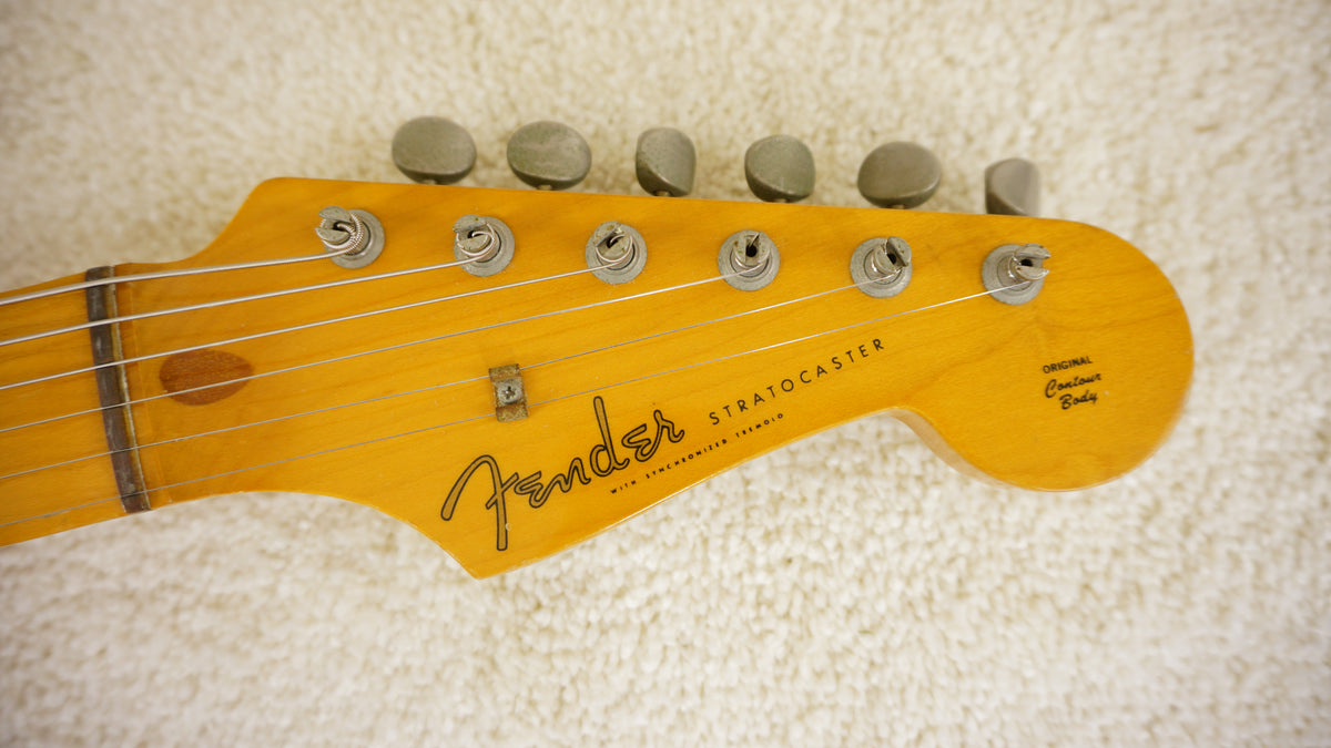 1990 Fender Japan Order Made STD-57 KO-156 Stratocaster - Aged Sonic Blue