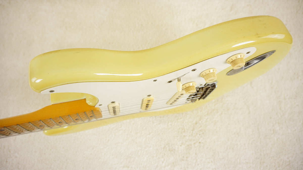 1990 Fender Japan Order Made STD-57 KO-156 Stratocaster - Aged Sonic Blue