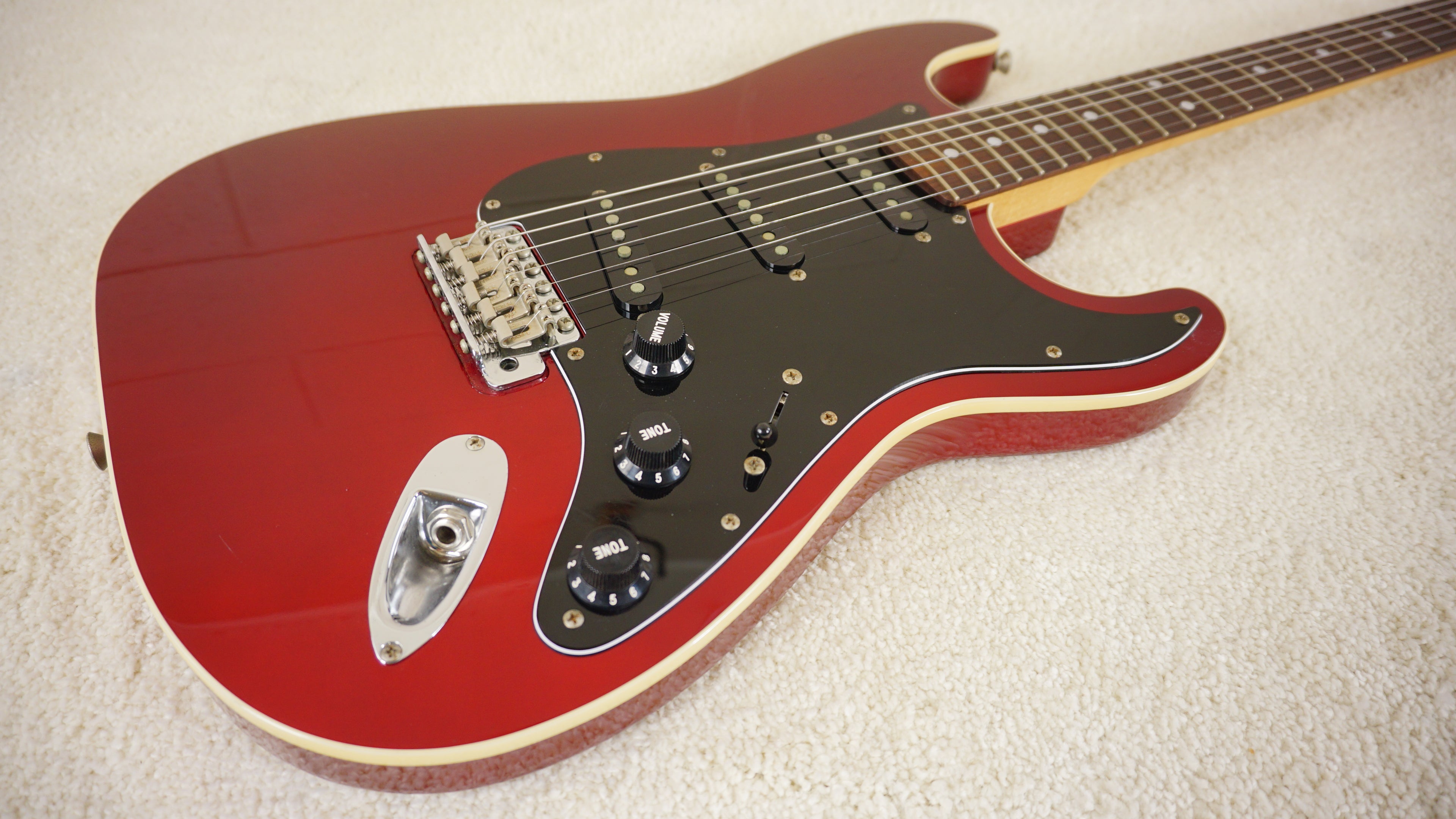 2010-12 Fender Japan AST Aerodyne Stratocaster Old Candy Apple Red