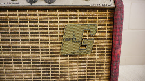 1960s Guyatone GA-520 Vintage Tube Guitar Amp 1x12 Tremolo - Restored